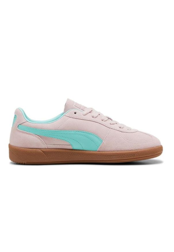 Buty do chodzenia damskie Puma 23 Palermo. Kolor: beżowy, wielokolorowy, różowy, niebieski. Materiał: skóra. Szerokość cholewki: normalna. Sport: turystyka piesza