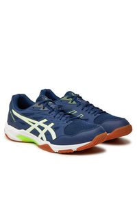 Asics Buty halowe Gel-Rocket 11 1071A091 Niebieski. Kolor: niebieski. Materiał: materiał