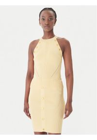 Guess Sweter G6GR10 Z0625 Żółty Regular Fit. Kolor: żółty. Materiał: syntetyk #1