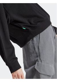 Adidas - adidas Bluza Essentials+ Made with Hemp Sweatshirt IC1824 Czarny Loose Fit. Kolor: czarny. Materiał: bawełna