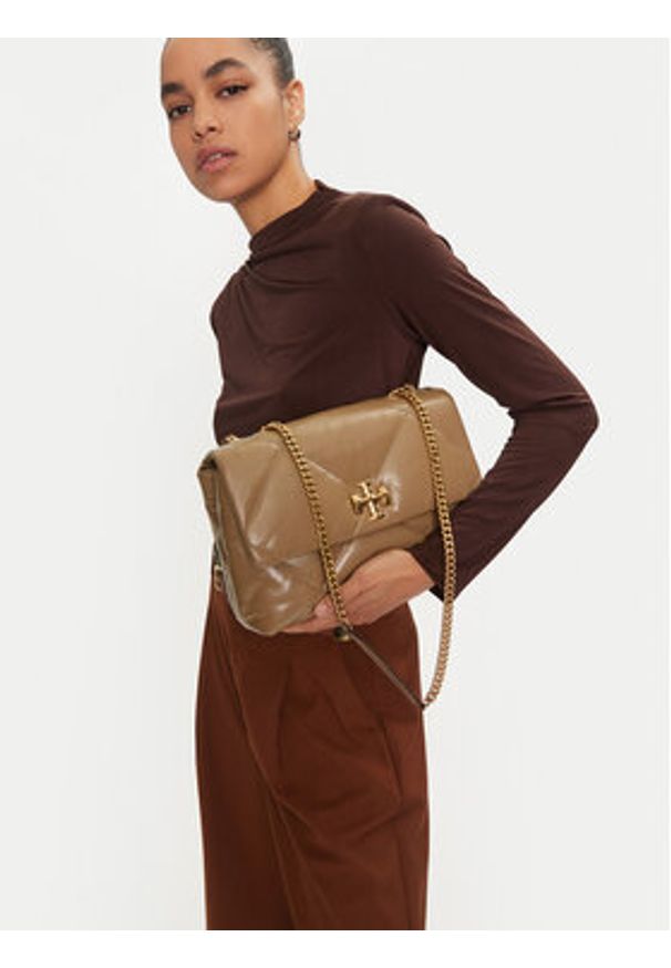 Tory Burch Torebka 154704 Brązowy. Kolor: brązowy. Materiał: skórzane