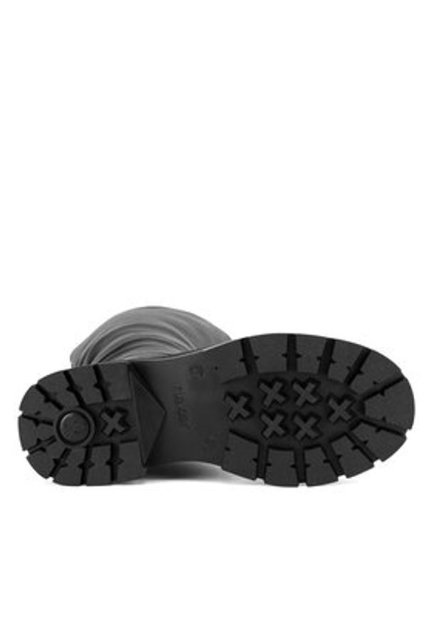 Rieker Kozaki Z9856-00 Czarny. Kolor: czarny. Materiał: skóra
