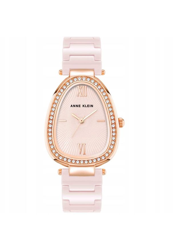 Zegarek damski Anne Klein AK-5012RGBH różowy. Kolor: różowy