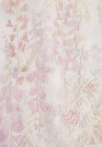 Renee - Różowa Pudełkowa Sukienka Zdobiona Haftem i Falbankami z Wiązanym Paskiem Zritine. Typ kołnierza: kołnierz z falbankami. Kolor: różowy. Wzór: aplikacja, haft. Styl: boho #5