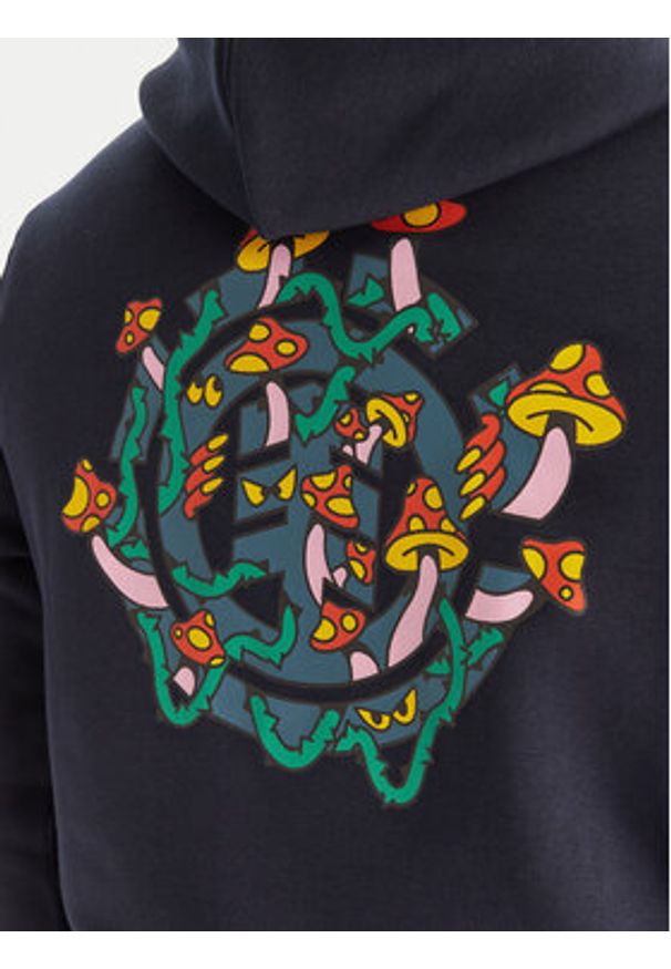 Element Bluza Midnight PO ELYSF00303 Granatowy Regular Fit. Kolor: niebieski. Materiał: bawełna