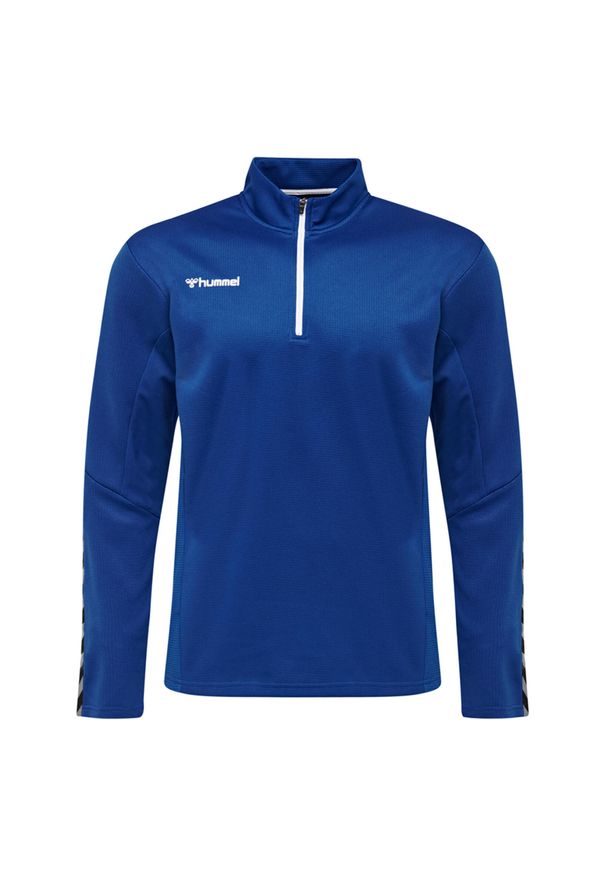 Bluza do piłki ręcznej dla dzieci Hummel demi-zip hml AUTHENTIC. Kolor: niebieski. Materiał: materiał. Sport: fitness