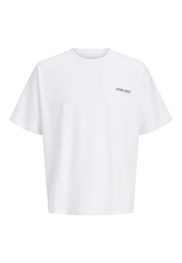 Jack & Jones T-Shirt Eterna 12295544 Biały Loose Fit. Kolor: biały. Materiał: bawełna