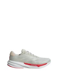 Adidas - Buty Supernova Stride 2 Running. Kolor: czerwony, szary, wielokolorowy. Materiał: materiał. Sport: bieganie