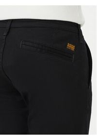 G-Star RAW - G-Star Raw Chinosy Chino 3.0 D25179 C105 Czarny Skinny Fit. Kolor: czarny. Materiał: bawełna #4