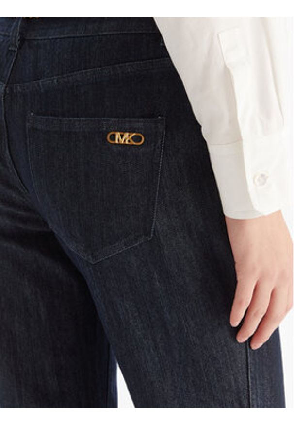 MICHAEL Michael Kors Jeansy MF590HRM24 Granatowy Bootcut Fit. Kolor: niebieski