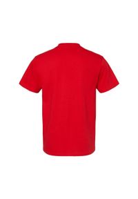 GILDAN - Koszulka Unisex Dla Dorosłych Softstyle Midweight. Kolor: czerwony. Materiał: bawełna. Sport: turystyka piesza