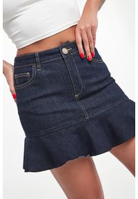 Liu Jo - Spódnica jeansowa mini LIU JO. Materiał: jeans #5
