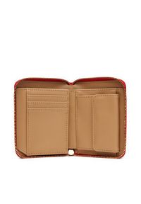 Love Moschino - LOVE MOSCHINO Mały Portfel Damski JC5734PP0MKG0500 Czerwony. Kolor: czerwony. Materiał: skóra #3