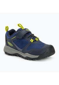 keen - Buty trekkingowe dziecięce KEEN Wanduro Low WP. Kolor: niebieski