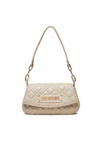 Love Moschino - LOVE MOSCHINO Torebka JC4372PP0LLA0110 Écru. Materiał: skórzane