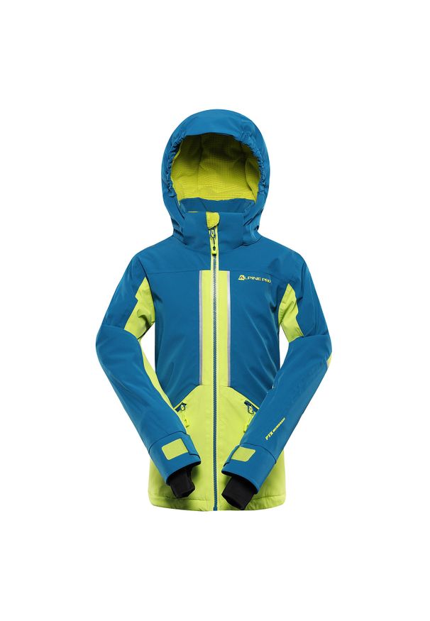 ALPINE PRO - Kurtka dziecięca narciarska 15.000 Alpine Pro Reaso. Kolor: niebieski. Sezon: zima. Sport: narciarstwo