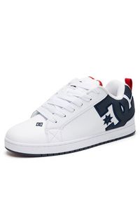 DC Shoes Sneakersy COURT GRAFFIK DC01661111 Biały. Kolor: biały. Materiał: skóra #6