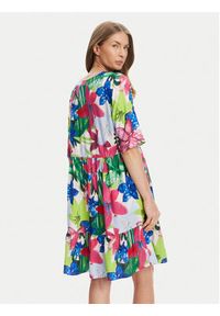 Tatuum Sukienka letnia Netuno T2511.209 Kolorowy Regular Fit. Materiał: wiskoza. Wzór: kolorowy. Sezon: lato