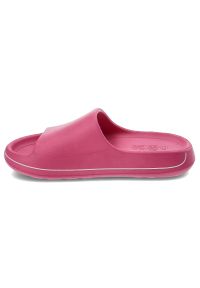 Big-Star - Różowe Klapki Big Star Wygodne Obuwie Damskie. Okazja: na plażę, na co dzień. Kolor: różowy. Materiał: tworzywo sztuczne, materiał. Sezon: lato. Styl: casual, elegancki #7