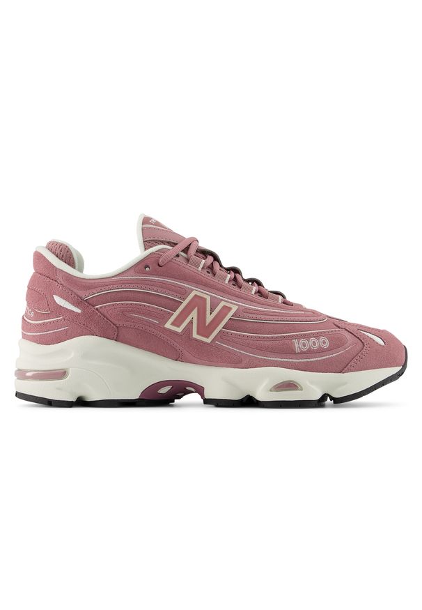 Buty unisex New Balance U100096V – różowe. Kolor: różowy. Materiał: zamsz. Szerokość cholewki: normalna
