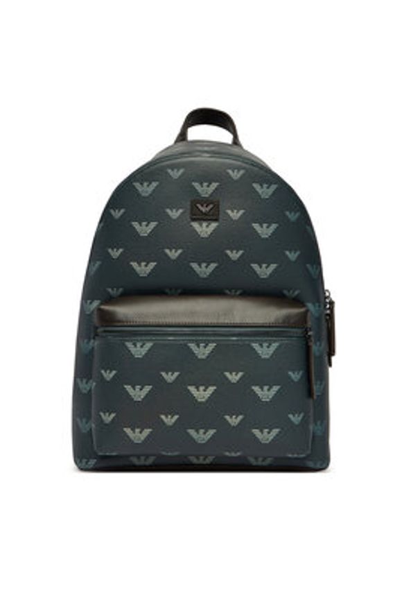 Emporio Armani Plecak EM005666 AF23972 MB542 Granatowy. Kolor: niebieski. Materiał: skóra