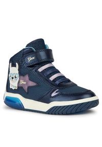 Geox Sneakersy J Inek Girl J36ASC 0CENF C4215 D Granatowy. Kolor: niebieski #6