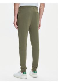 BOSS Spodnie dresowe Sestart 50509303 Zielony Regular Fit. Kolor: zielony. Materiał: bawełna