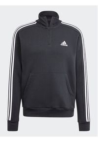 Adidas - adidas Bluza HZ6235 Czarny Regular Fit. Kolor: czarny. Materiał: bawełna
