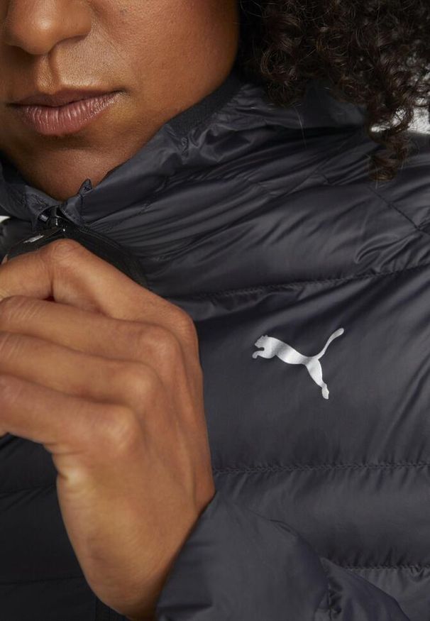Puma - Damska kurtka PackLITE PUMA Black. Kolor: czarny. Technologia: Primaloft. Długość: długie. Sezon: zima. Sport: turystyka piesza