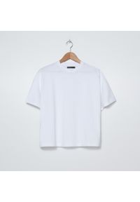 House - Koszulka oversize basic - Biały. Kolor: biały #1
