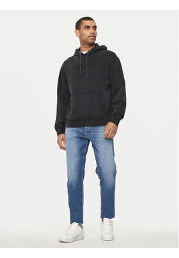 Guess Bluza M4RQ33 K9YI1 Czarny Regular Fit. Kolor: czarny. Materiał: bawełna