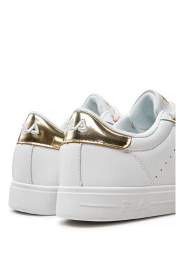 Fila Sneakersy FFW0286 13286 Biały. Kolor: biały. Materiał: skóra