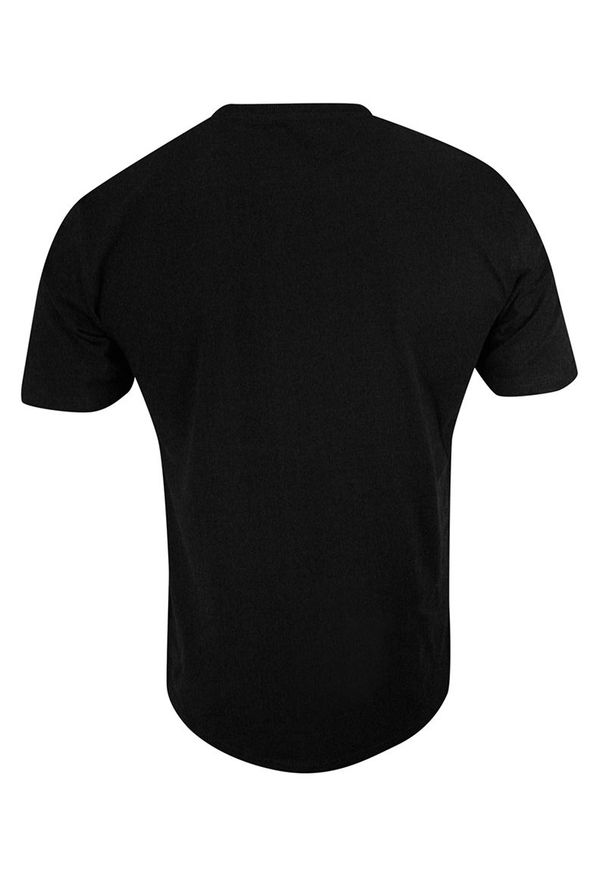 Pako Jeans - T-shirt Czarny, 100% BAWEŁNA, U-neck, bez Nadruku, Męski, Krótki Rękaw -PAKO JEANS. Okazja: na co dzień. Kolor: czarny. Materiał: bawełna. Długość rękawa: krótki rękaw. Długość: krótkie. Styl: casual
