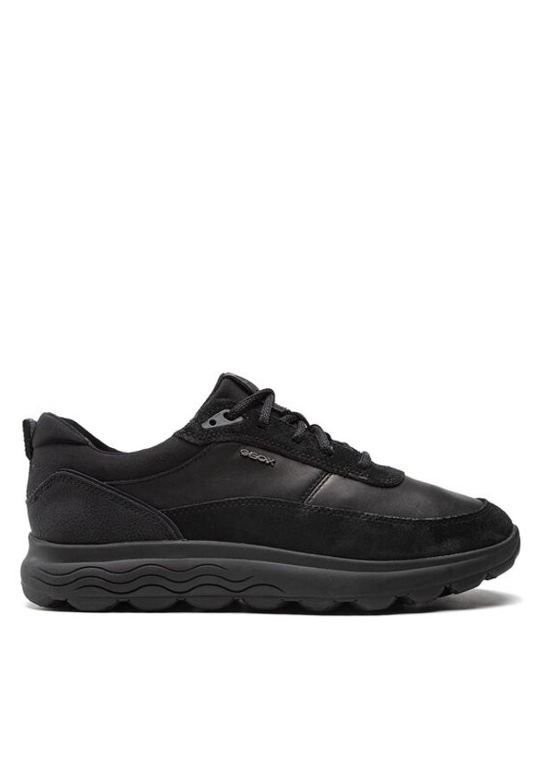 Geox Sneakersy U Spherics E U16BYE 08522 C9997 Czarny. Kolor: czarny. Materiał: skóra