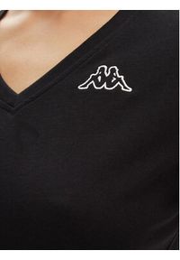 Kappa T-Shirt Logo Cabou 303H0P0 Czarny Regular Fit. Kolor: czarny. Materiał: bawełna #5
