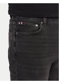 TOMMY HILFIGER - Tommy Hilfiger Jeansy Denton MW0MW37812 Czarny Straight Fit. Kolor: czarny