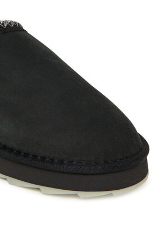 EMU Australia Śniegowce Sharky Scuff W13179 Czarny. Kolor: czarny. Materiał: skóra
