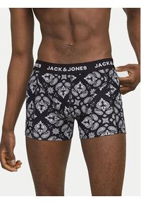 Jack & Jones - Jack&Jones Komplet 3 par bokserek Paris 12259575 Czarny. Kolor: czarny. Materiał: bawełna #3