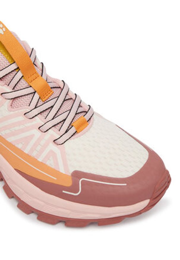 Jack Wolfskin Trekkingi Wild Hike Low A65582 Różowy. Kolor: różowy. Materiał: skóra