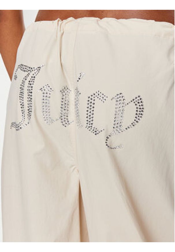 Juicy Couture Spodnie materiałowe Ayla JCWBJ24341 Beżowy Oversize. Kolor: beżowy. Materiał: syntetyk