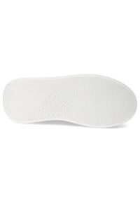 DAMISS - Białe Sneakersy Damiss Modne Obuwie Damskie. Kolor: biały. Materiał: materiał. Szerokość cholewki: normalna #6