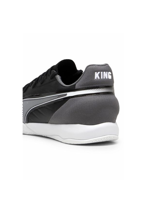 Puma - Buty piłkarskie KING MATCH IT PUMA Black White Cool Dark Gray. Kolor: biały, wielokolorowy, czarny, szary. Sport: piłka nożna