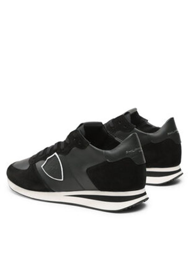 Philippe Model Sneakersy Trpx Low TZLU 6004 Czarny. Kolor: czarny. Materiał: skóra