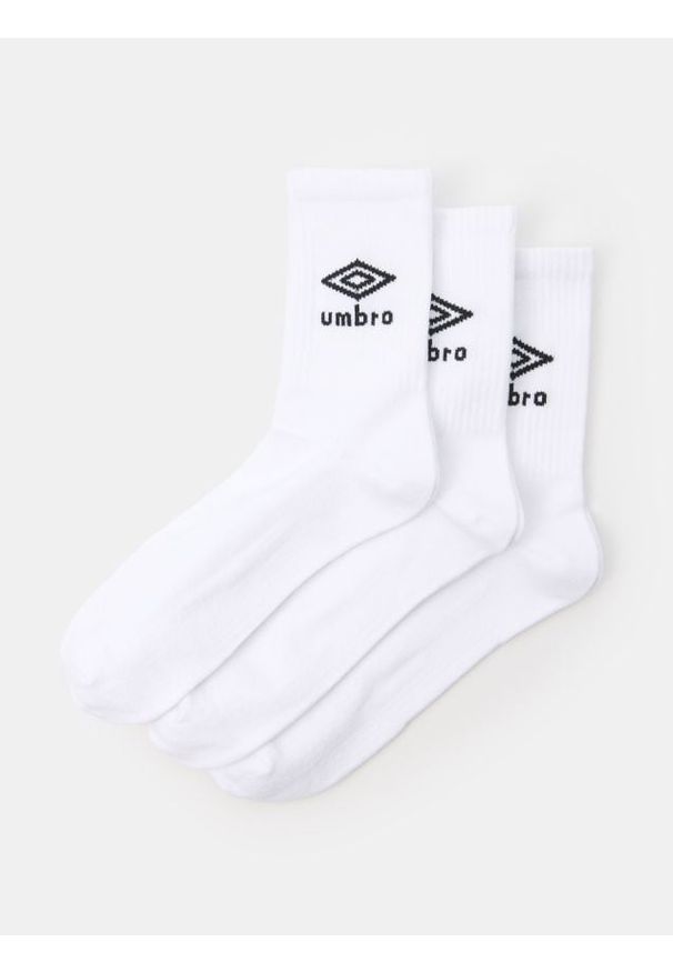 Sinsay - Skarpetki 3 pack Umbro - biały. Kolor: biały