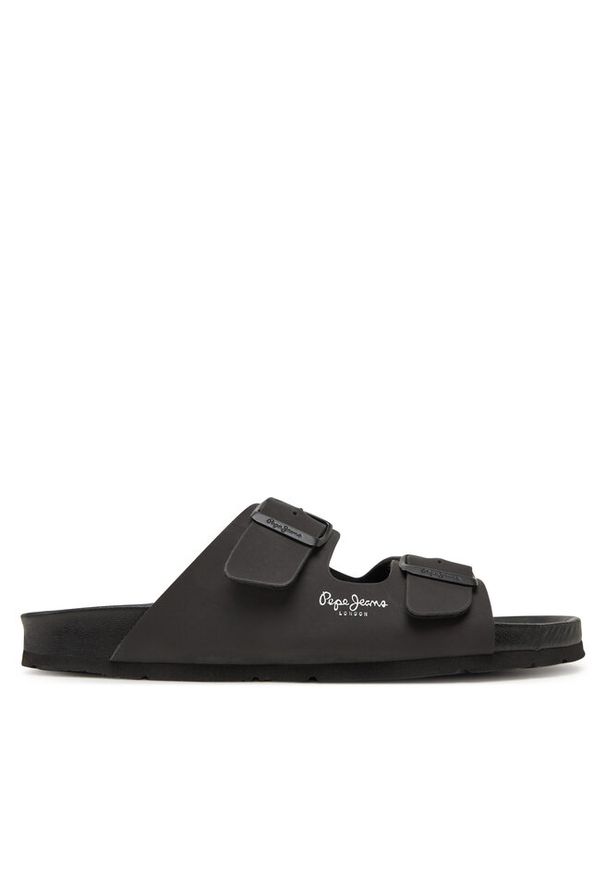 Klapki Pepe Jeans. Kolor: czarny