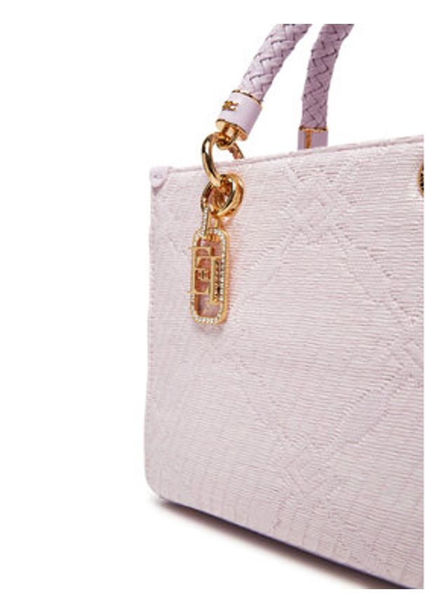 Elisabetta Franchi Torba BS13A51E2 544 Fioletowy. Kolor: fioletowy