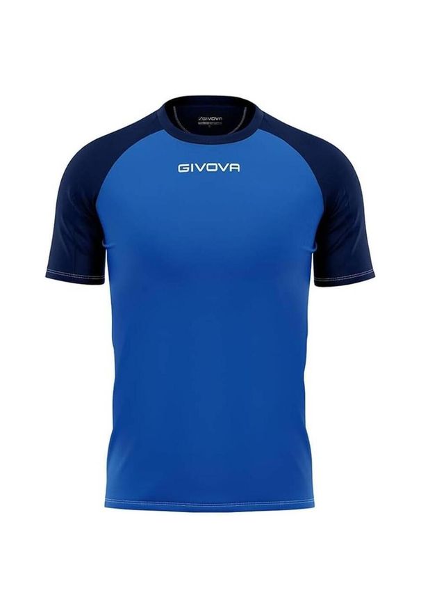 Givova - T-shirt Męski Capo. Kolor: niebieski