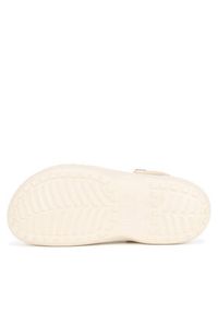 Crocs Klapki BAYA PLATFORM CLOG 208186-11S Beżowy. Kolor: beżowy. Materiał: syntetyk, materiał. Obcas: na platformie