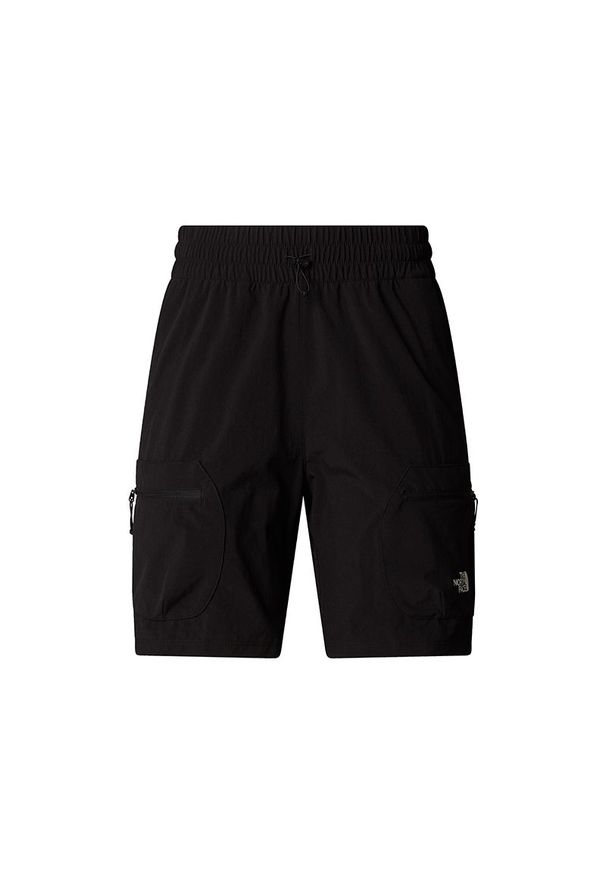 Spodenki damskie The North Face Packable 0A88404H01 - czarne. Kolor: czarny. Materiał: nylon, materiał, elastan, guma. Wzór: aplikacja