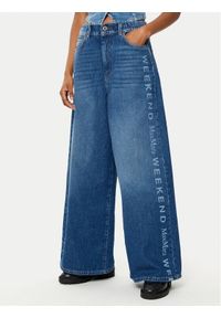 Weekend Max Mara Jeansy Lisotte 2515181091 Niebieski Wide Leg. Kolor: niebieski